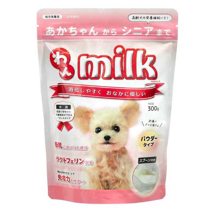 【同梱不可】【24個セット】 ニチドウ わんミルク 300g｜スペシャルスペース くらし館