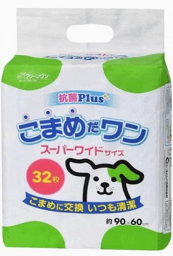 【同梱不可】【4個セット】クリーンワン こまめだワン スーパーワイド 32枚