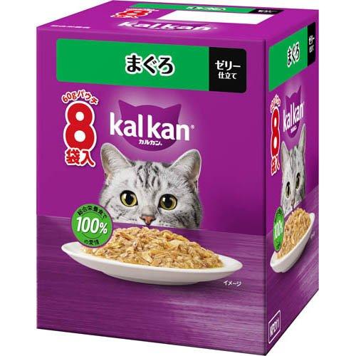 【同梱不可】【10個セット】マースジャパン カルカンパウチ　まぐろ 60g×8