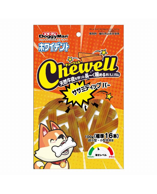 ドギーマンハヤシ 【同梱不可】【36個仕掛ける】ドギーマンハヤシ Chewell ササミディップバー 100g