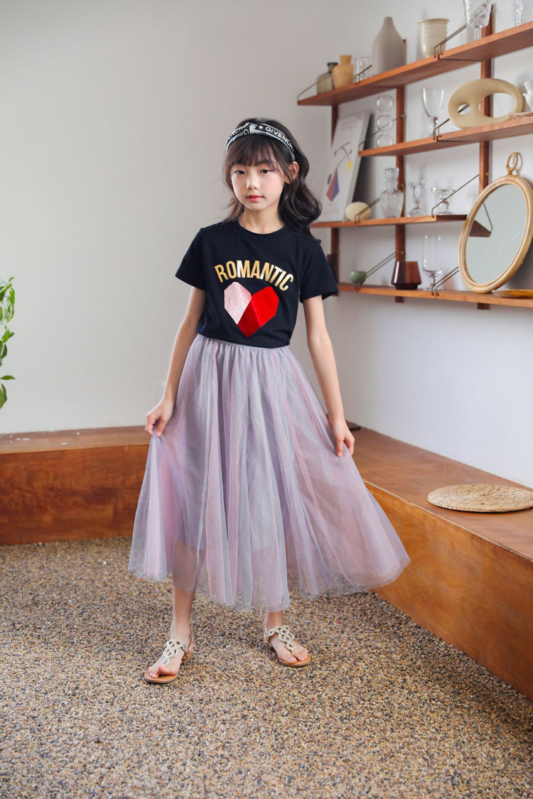 新しいコレクション チュールスカート ロング スカート 子供服 女の子