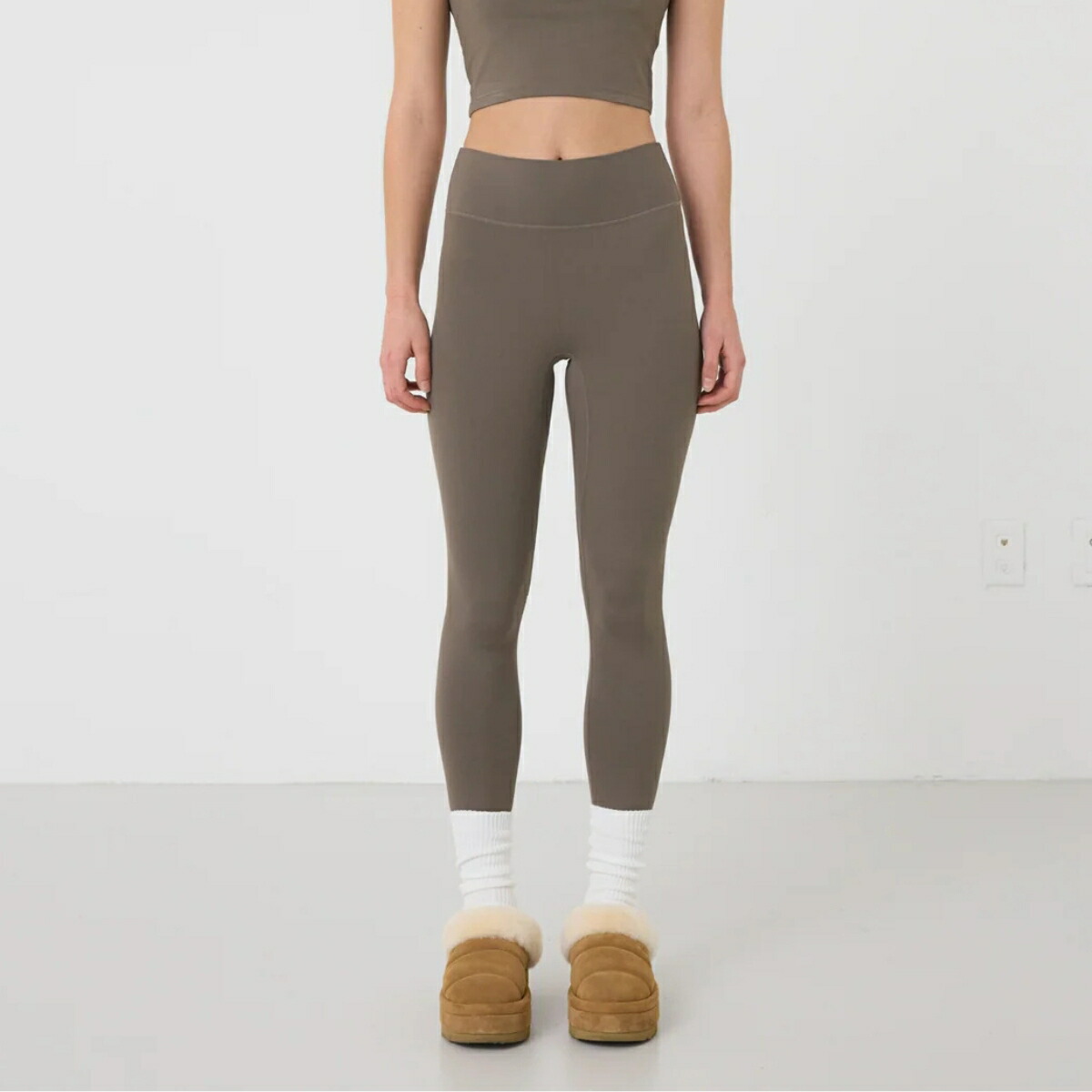 ADEVA｜エアデックス レギンス Almond Cream-Hazelnut Brown
