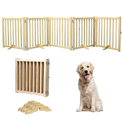 木製ペットゲート ペットゲート ベビーゲート 折り畳み犬小屋 ゲート ケージ 犬用ゲート