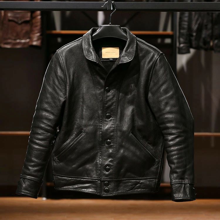 アメカジ レザージャケット メンズ バイクジャケット品質の高い