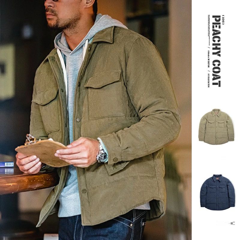 ヴィンテージ仕様 COAT 秋冬 防寒 メンズ 上品 暖かい PEACHY