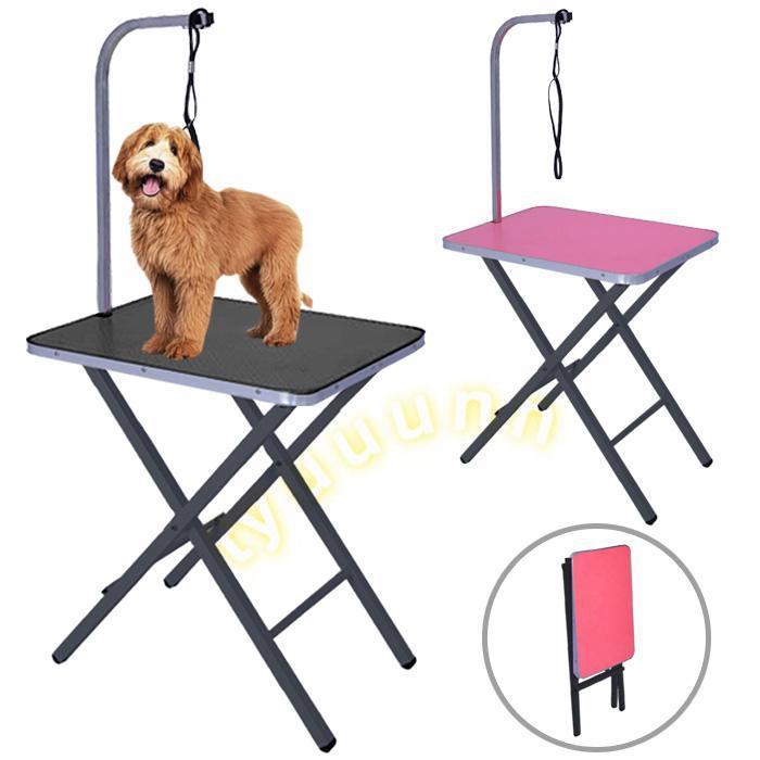 ブロー グルーミングテーブル ブラッシング シャンプー 犬 トリミング台 ネコ ###机 カット 散髪 トリミングテーブル 折りたたみ ペット｜lifeactive