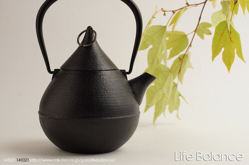 南部鉄器　 鉄瓶　直火用 南部鉄瓶　 壱鋳堂　雫　中　0.65L　（茶漉し無し）　 【母の日ギフト】【ラッピング無料】【メッセージカード】