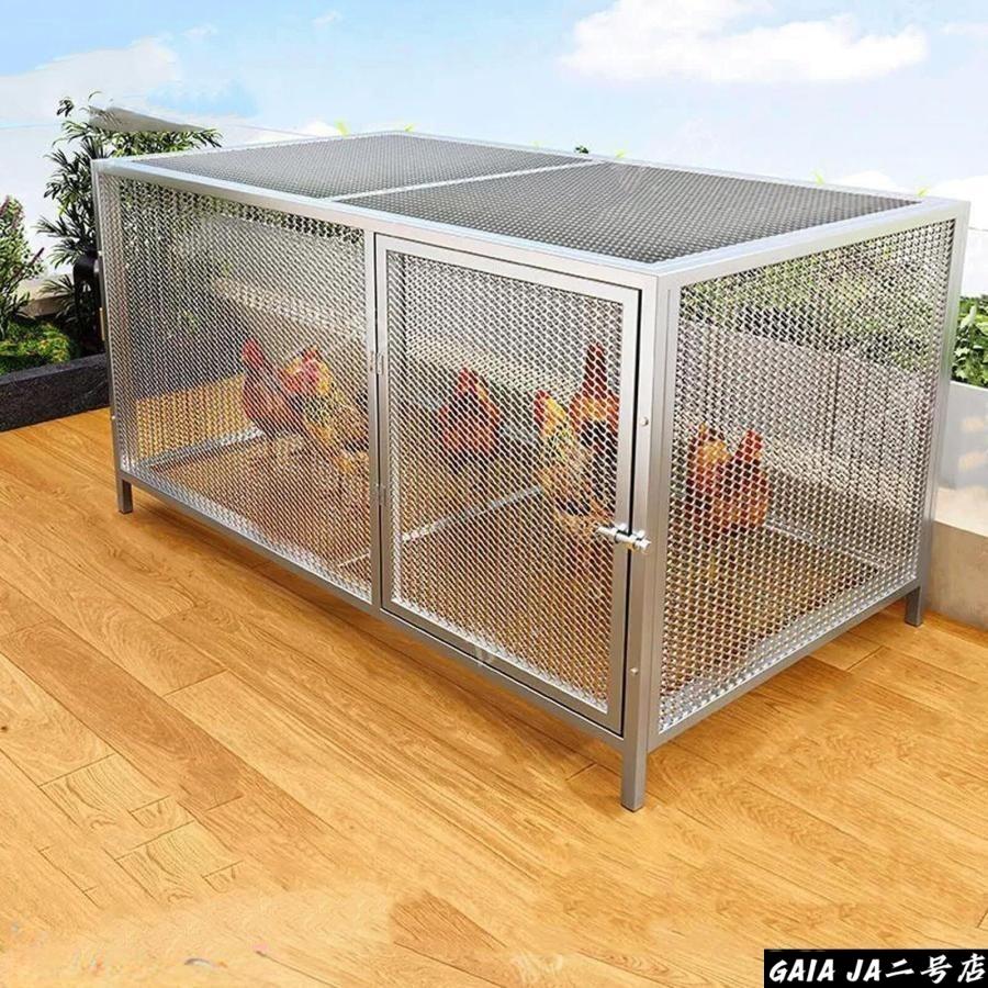 鶏 伏せ籠 室内 室外 ステンレス鋼 大型角管密集してメッシュ うずら 鶏掘ったて小屋 実験材料 兎 押しかぶせる付き添い人 気が大きい 鳥小屋 大型 小毛の荒物 フェネットボール