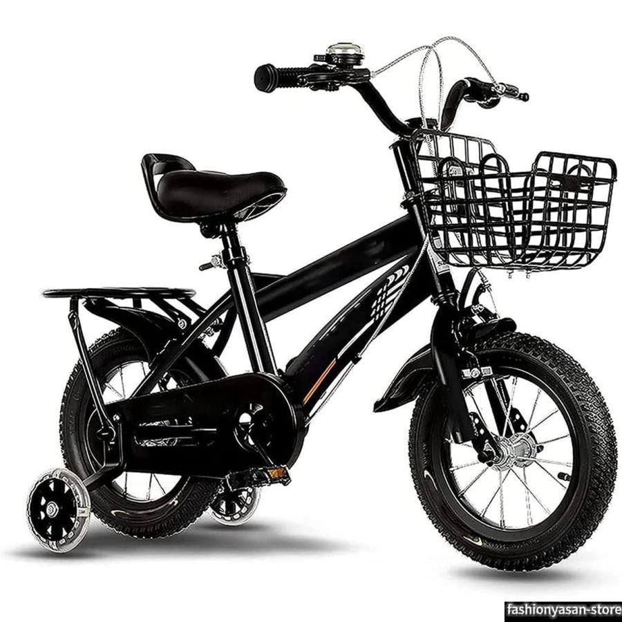 【2026新登場】2~12歳の子供用自転車 キッズバイク 幼児自転車 自転車12in/14in/16in/18in/20インチ 補助輪が点滅し、後部座席、安全 丈｜LifeBeat店