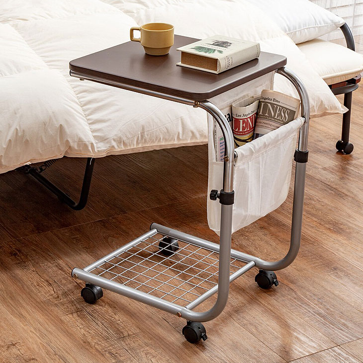 サイドテーブル おしゃれ ナイトテーブル 3層S字型 ナイトスタンド ベッド Amazon｜WXQサイドテーブル S字ラック ナイトテーブル オープンラック