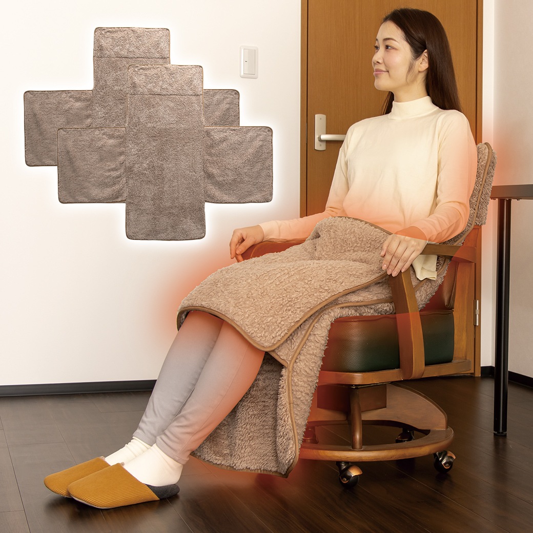 楽天市場】極暖 包み込まれるチェアカバー 【ALPHAX アルファックス