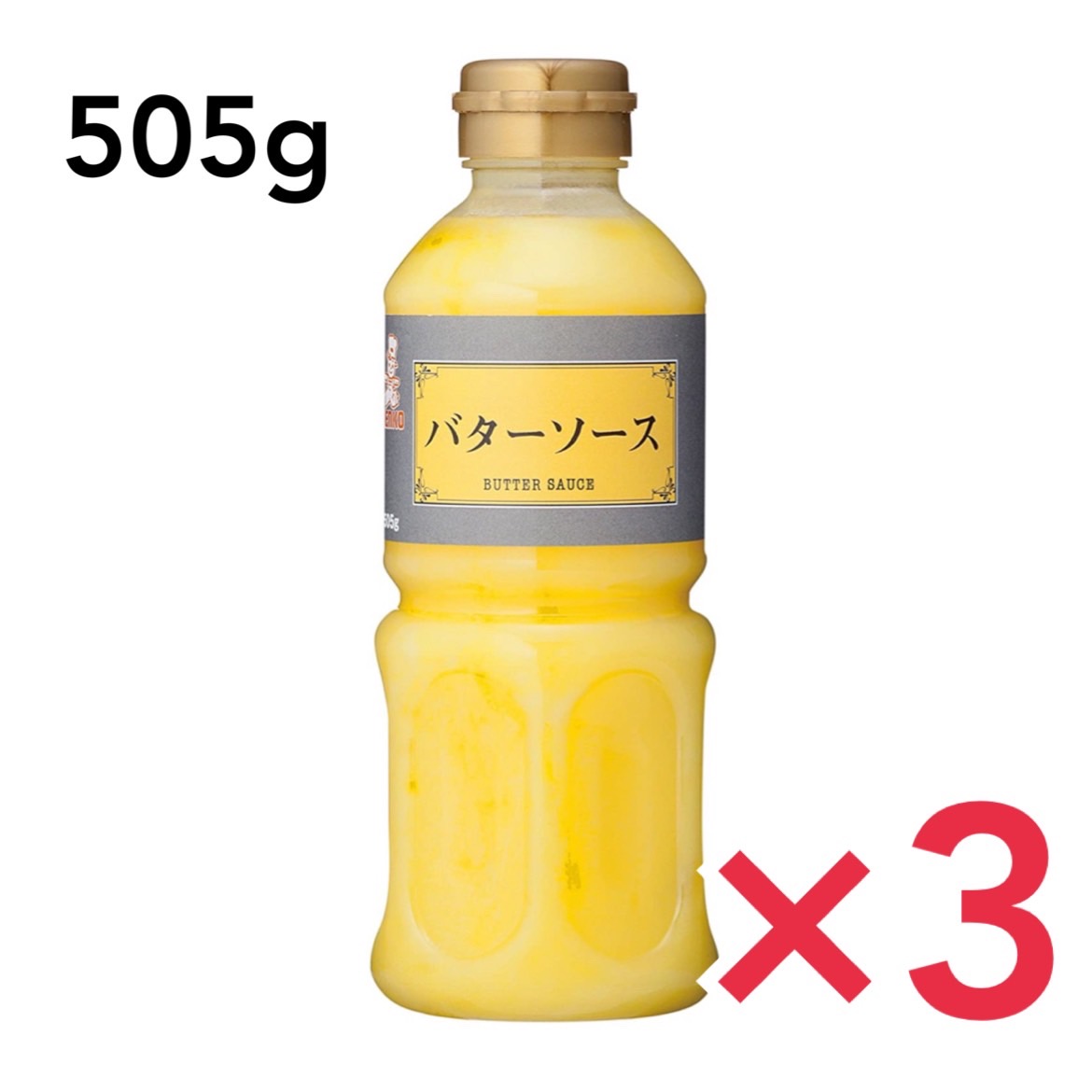 市場 ケンコー バター 505g バターソース 上掛け ソース ディップ 3本セット