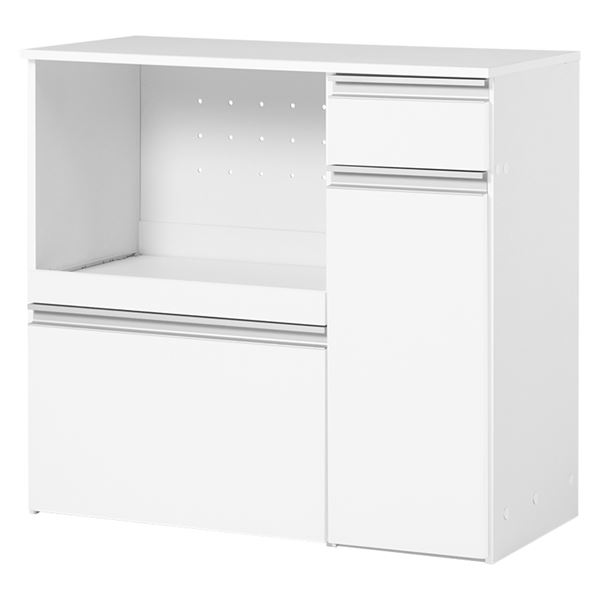 キッチンカウンター（収納庫タイプ）（ホワイト）　VKC-7155WH