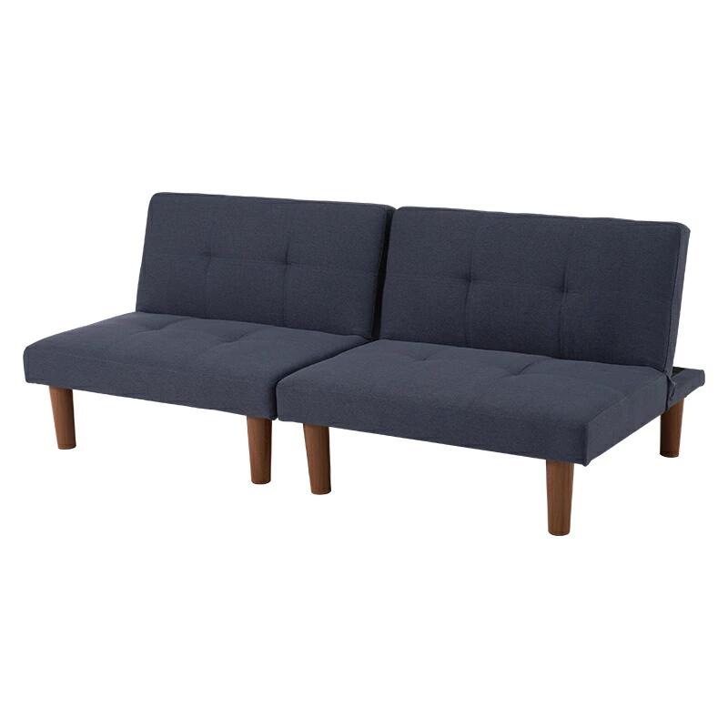 楽天市場】ソファベッド（ブラック） LSF-4440BK-2Sベッドとして