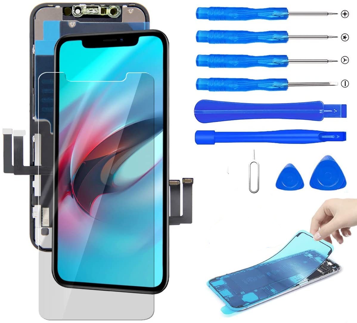 楽天市場】iPhone12 iPhone12Pro 画面交換キット 液晶交換 自己