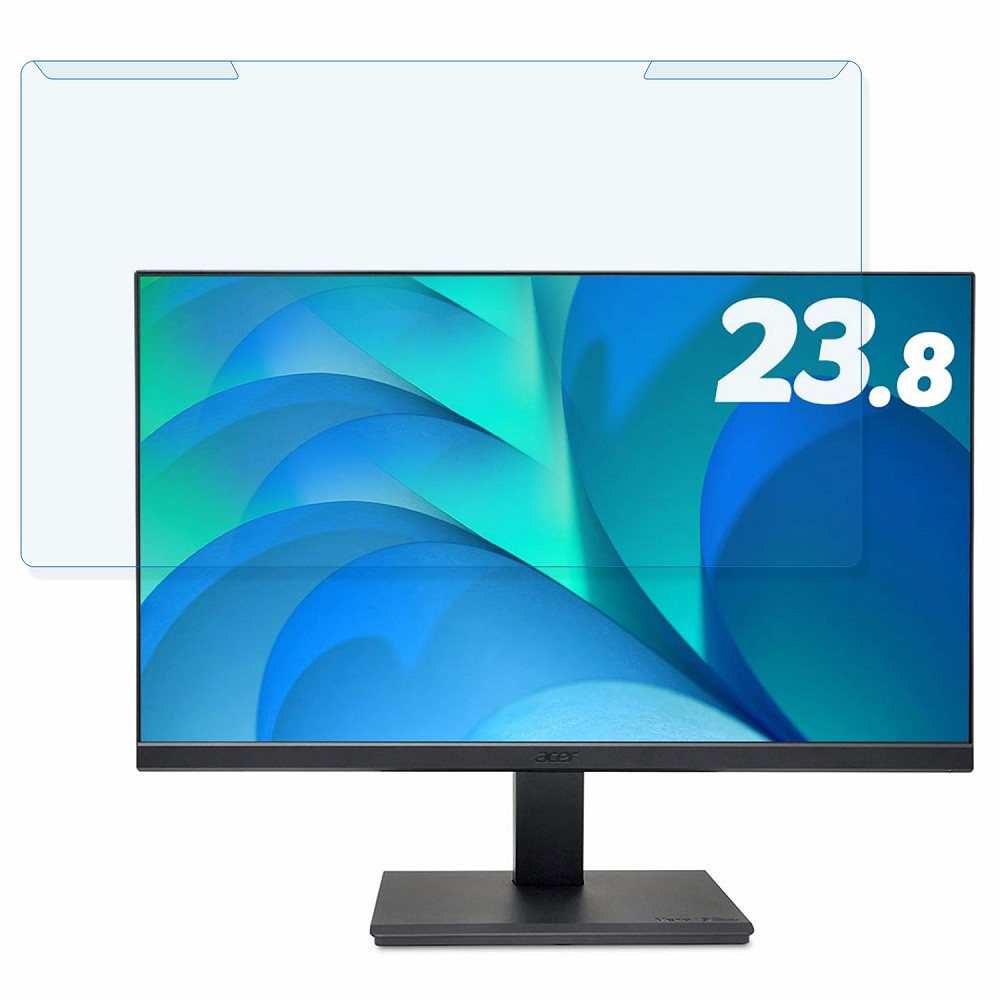 【ポイント2倍】 【取り外し簡単】 acer V247YAbmixv 23.8インチ 16:9 向けの ブルーライトカット フィルター 液晶保護 プロテクター プルテクター モニター スクリーン 用