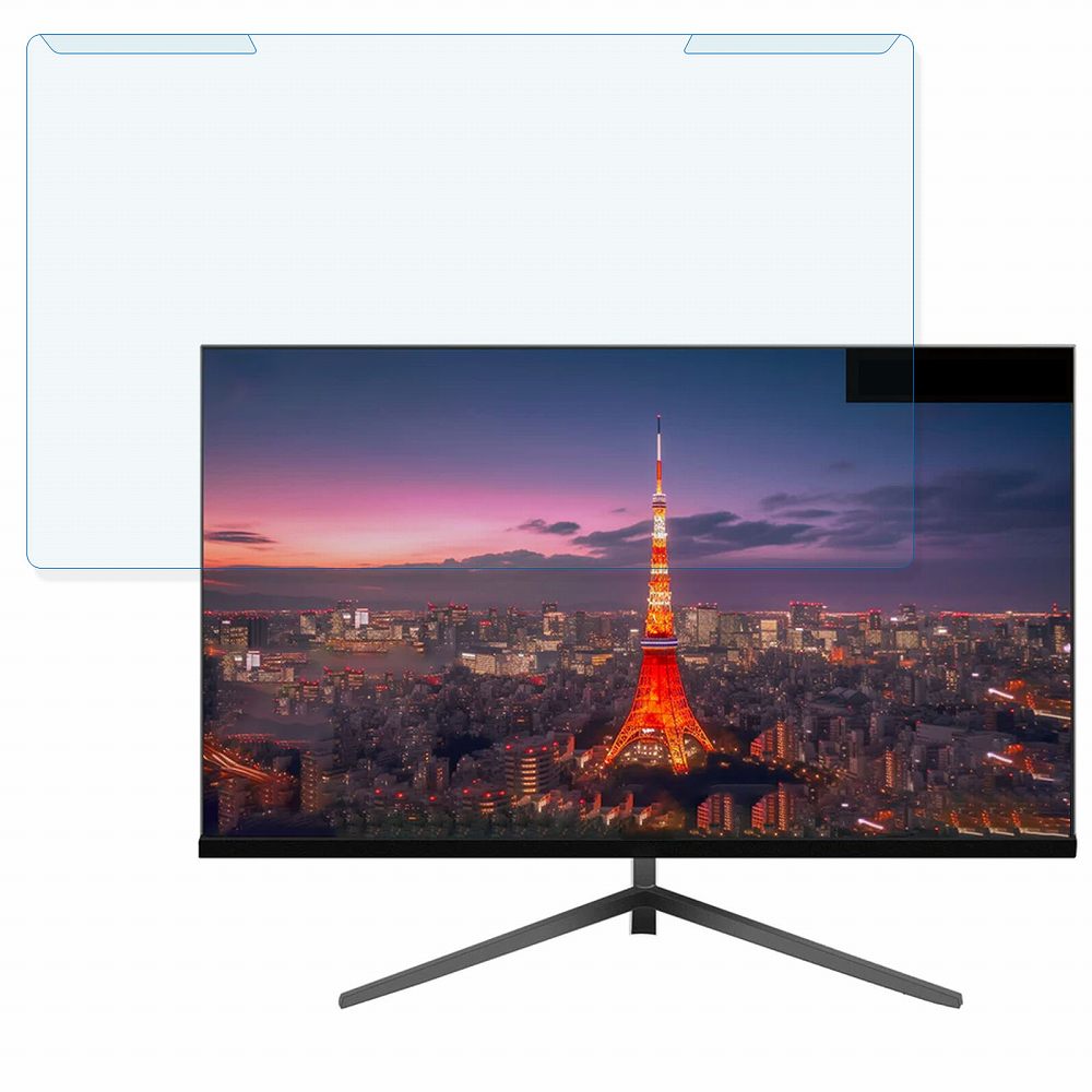 【ポイント2倍】 【取り外し簡単】 JAPANNEXT JN-IPS2380FHD-C65W-N 23.8インチ 16:9 向けの ブルーライトカット フィルター 【光沢仕様】 液晶保護 プロテクター