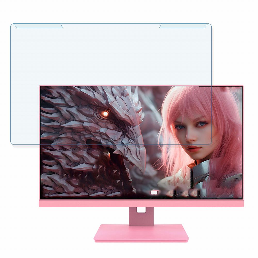 【ポイント2倍】 取り外し簡単 JAPANNEXT JN-238IPS165FHDR-PK 23.8インチ 16:9 向けの ブルーライトカット フィルター 光沢仕様 液晶保護 プロテクター