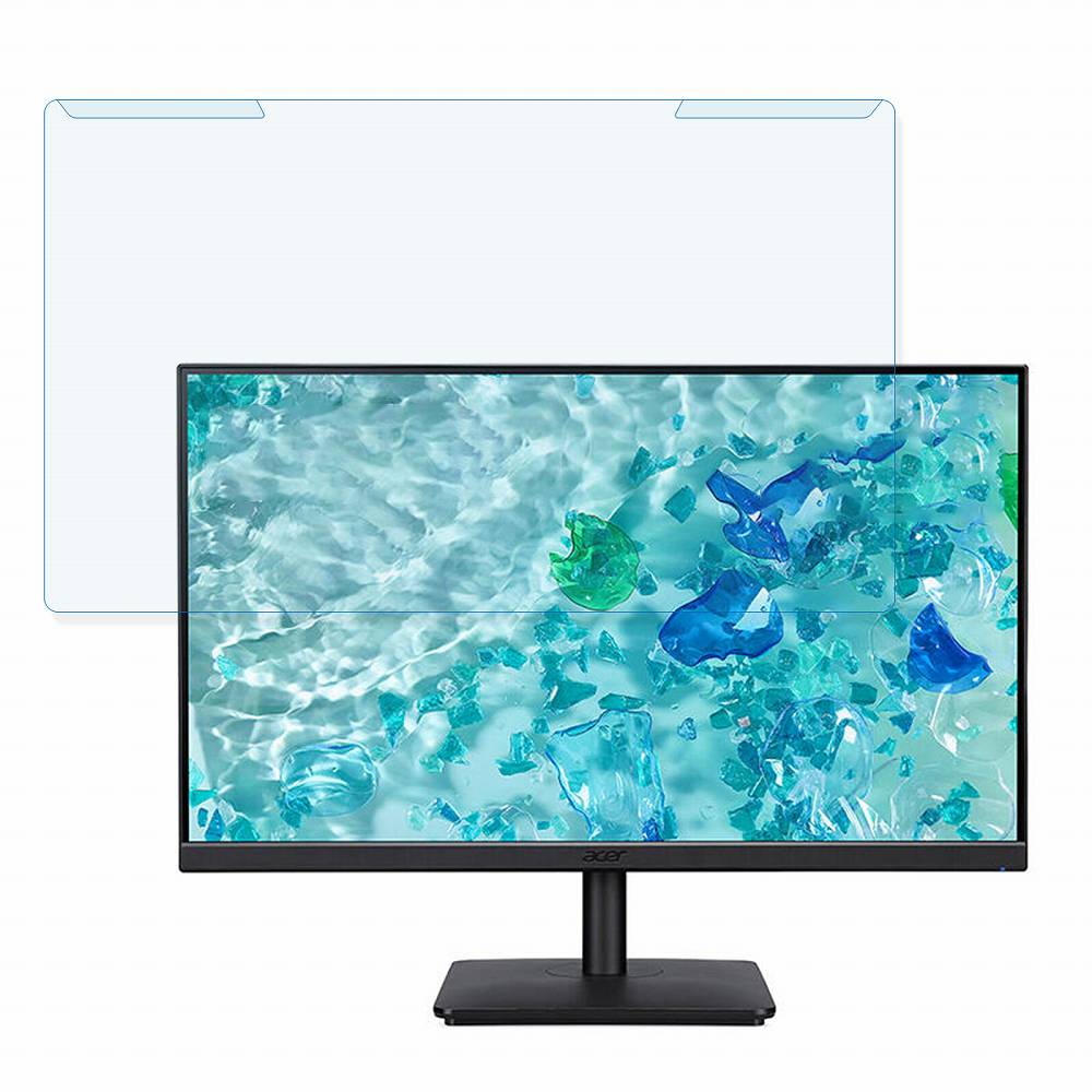 【ポイント2倍】 取り外し簡単 acer V247YUEbmiipxv 23.8インチ 16:9 向けの ブルーライトカット フィルター 光沢仕様 液晶保護 プロテクター