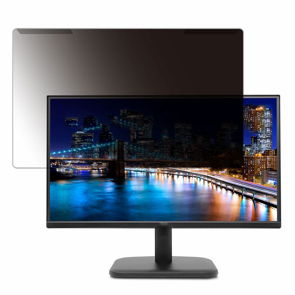 取り外し簡単 acer AOPEN CV1 21.5インチ 16:9 向けの 覗き見防止 プライバシー フィルター 光沢仕様 液晶保護 プロテクター