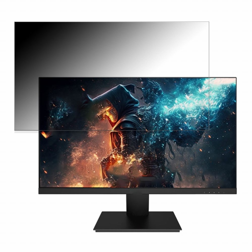 Pixio PX259P-PW 向けの 24.5インチ 16:9 覗き見防止 プライバシーフィルター ブルーライトカット 保護フィルム アンチグレア タブ・粘着シール式