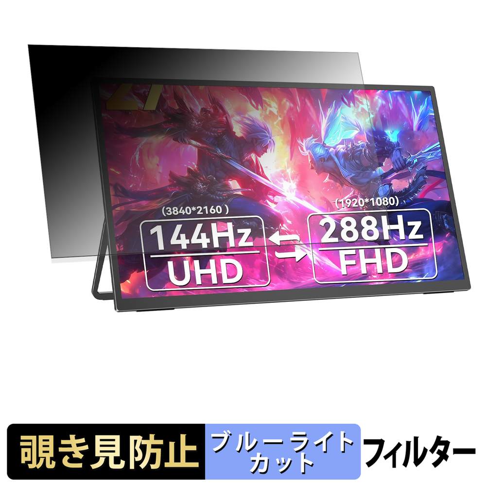 【ポイント2倍】 UPERFECT UPT01Pro Max 覗き見防止 プライバシーフィルター ブルーライトカット 保護フィルム アンチグレア タブ・粘着シール式