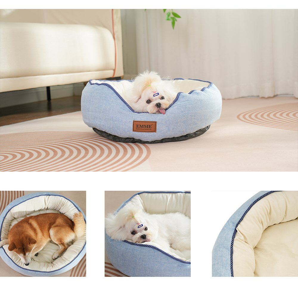 ペット　ベッド　バンブー製 89×60cm 犬 ベッド ふわふわ 丸洗い 小型犬 ふかふか ペットベッド 中型