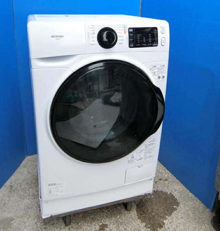 楽天市場】U5☆アイリスオーヤマ ドラム洗濯機・FL81R-W ドラム式洗濯