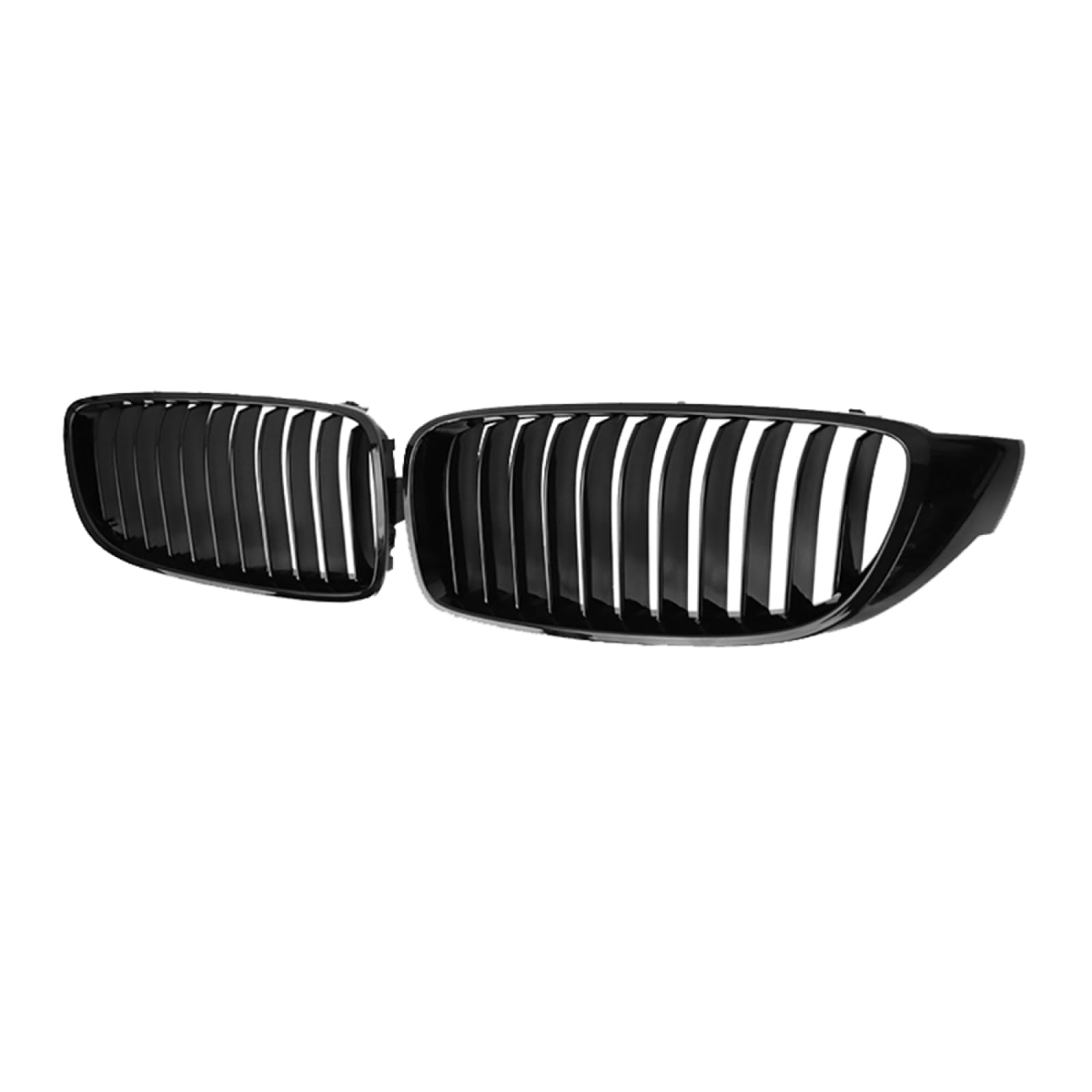 フロントグリルカ For BMW 4 シリーズ F32 F33 F36 M3 F80 M4 F82 2013-2018 用、ブラック車フロントバンパーグリルレーシンググリルグリル