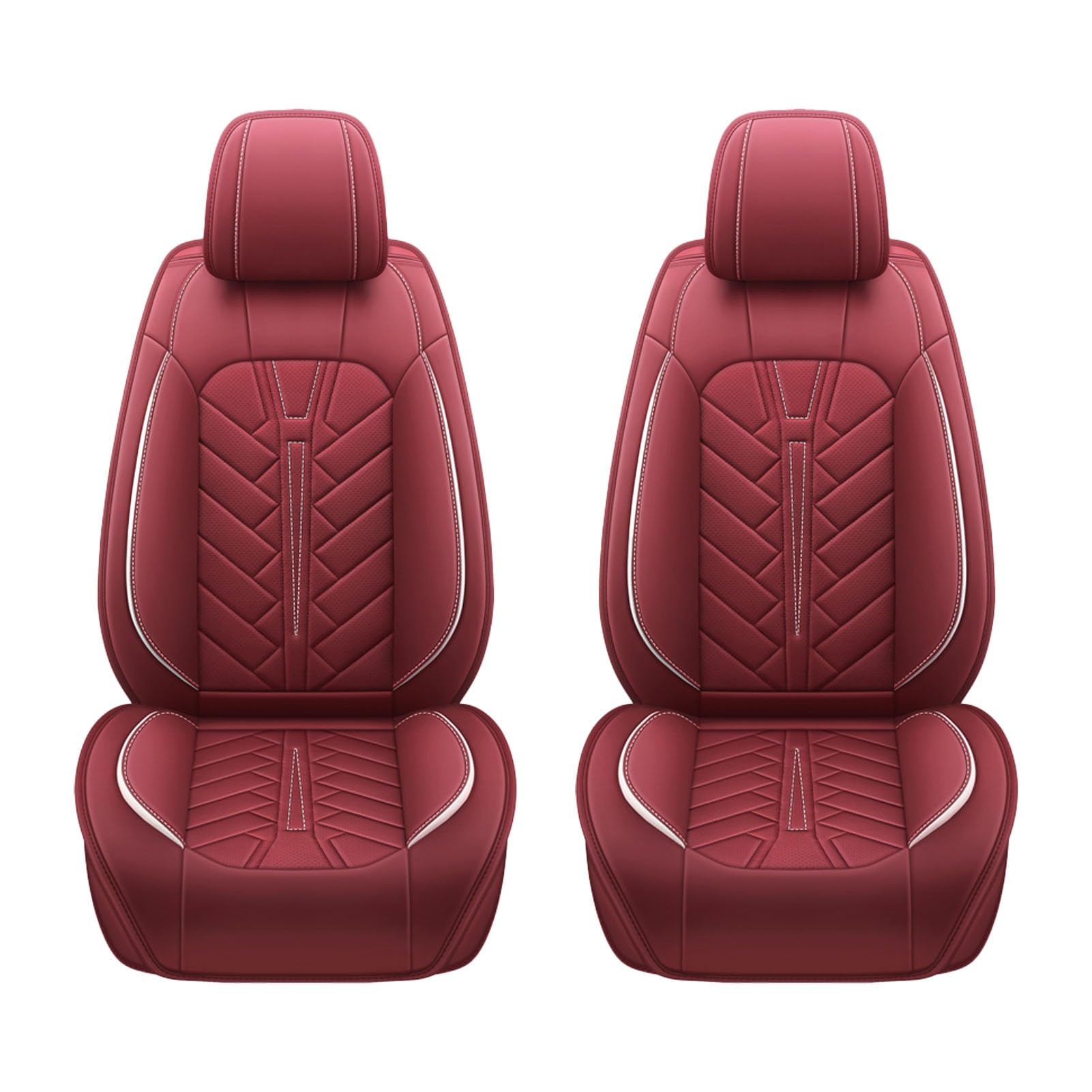 に適用ベンツ GLA GLB GLC GLE GLK GLS CLA CLE CLS GL SLK 車 シートカバー 車 座布団 全天候型 レザー素材 通気 汚れ防止 磨耗に強い 滑り止め 吸湿 運転席 助手席 種専用設計 取付簡単(赤 5席)
