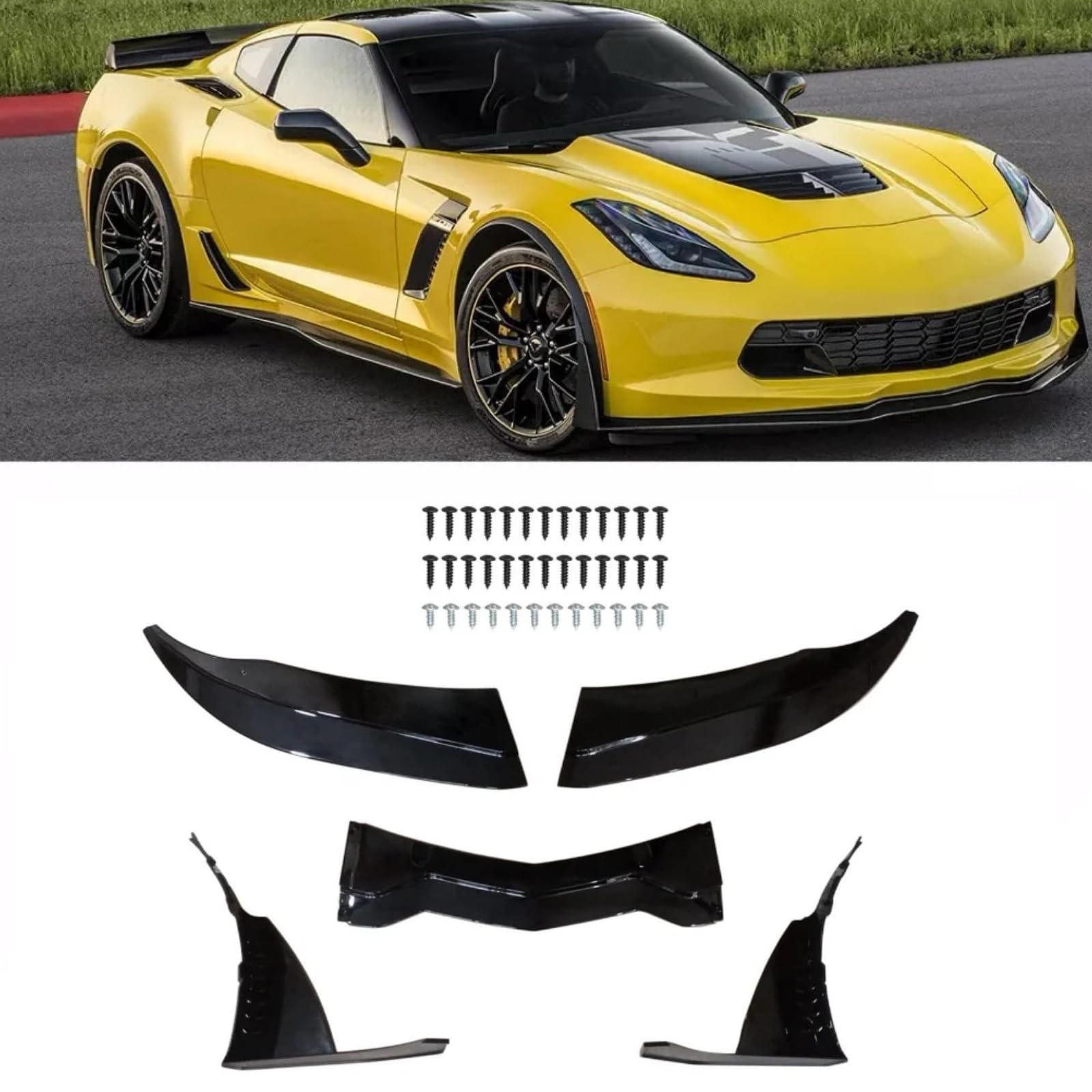 C7 フロントスポイラー 2014-2017 シボレー コルベット C7 Z06