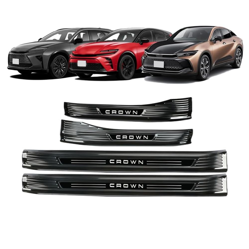 新型 クラウンエステート/クラウンクロスオーバー/クラウンスポーツ スクラウン カスタムパーツ ドアシルプレート サイドステップ サイドシル ステンレス製 Crown 車種専用設計 傷に強く 耐摩耗性に優れ 保護性に優れ 取り付け簡単 クラウンエステート アクセサリー｜lifeoneショップ