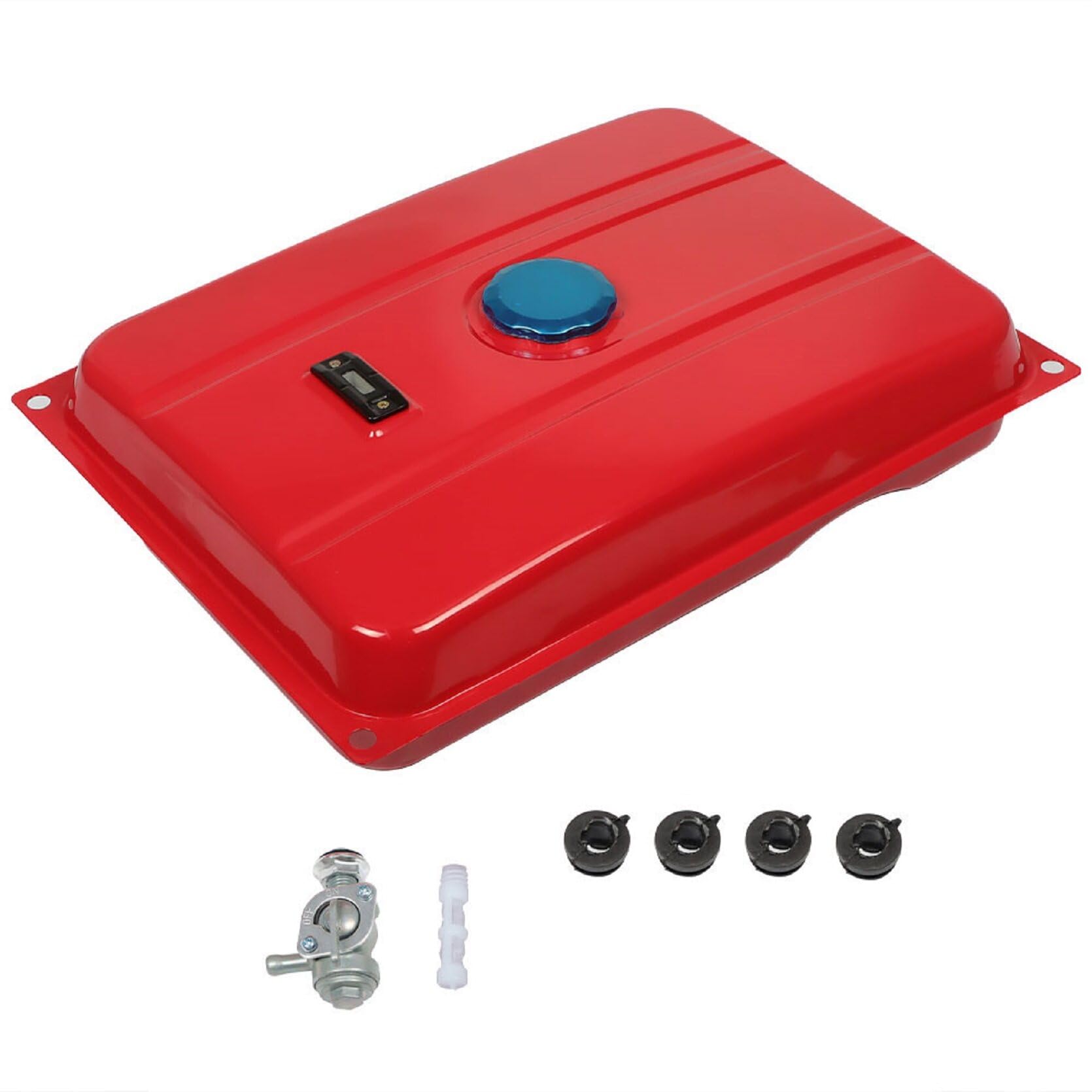 ユニバーサル 7ガロン ジェネレーター ガス燃料タンク バルブ クロムキャップ 26.5リットル 6500W EC6500用交換用|lifeoneショップ