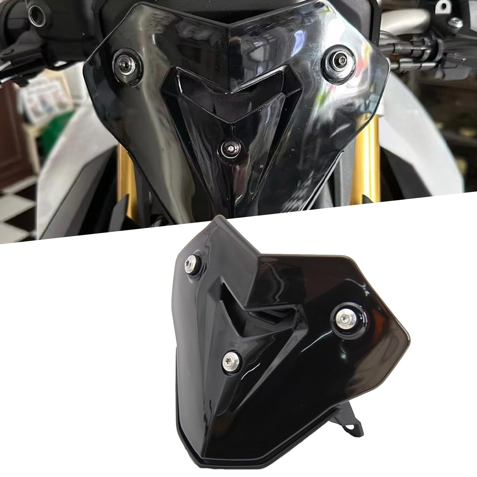 FOR F900R F900XR f900r f900xr 2025 新アクセサリー ショートブラケット フロントガラス フロントガラス 全体フローカバー (ブラック) [並行輸入品]｜lifeoneショップ