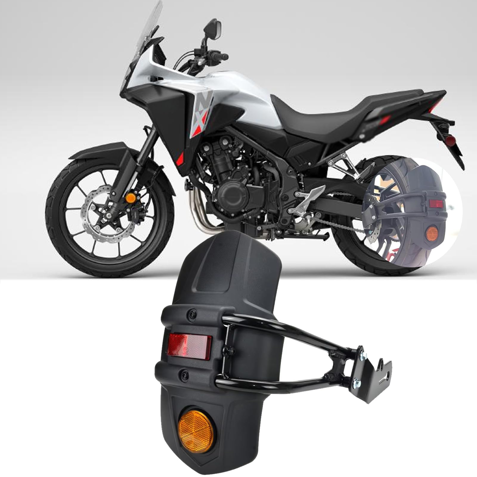 FOR NX400 NX500 nx400 nx500 2025 新アクセサリー リアフェンダー フェンダー バイクホイール スプラッシュガード [並行輸入品]｜lifeoneショップ