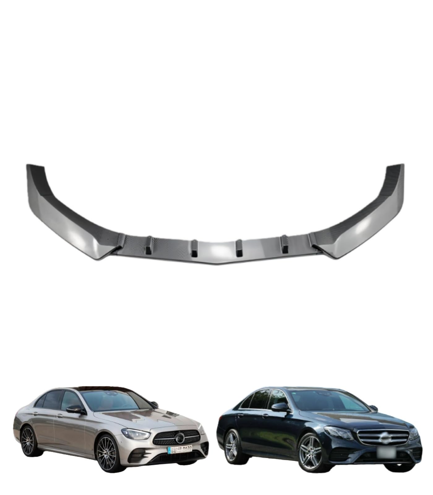 【Caphex 】フロントバンパー ディフューザー ベンツ Eクラス W212 E260 E300 AMG 2013-2016年式~ 適用 リップ スポイラースプリッター リップキットカスタム パーツ ABS製 1PCS(カーボンファイバー) [並行輸入品]｜lifeoneショップ