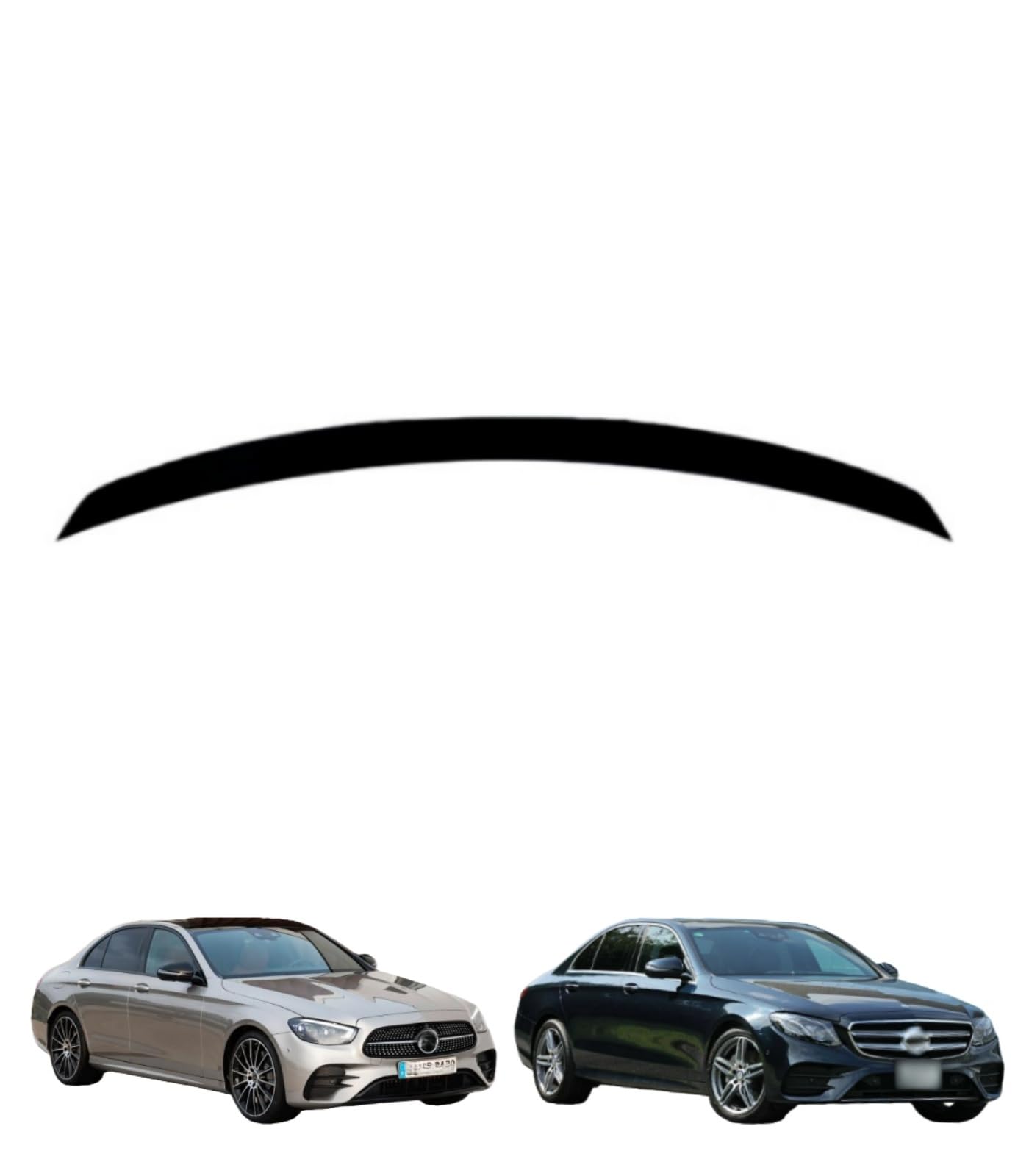 【Caphex 】リアウィング ベンツ Eクラス w214 e260 e300 e53 e63 amg 2024年式~ 適用 リアスポイラートランクウイング リアトップ ダックテール スポイラー カスタムパーツ ABS製 1PCS(ブラック) [並行輸入品]