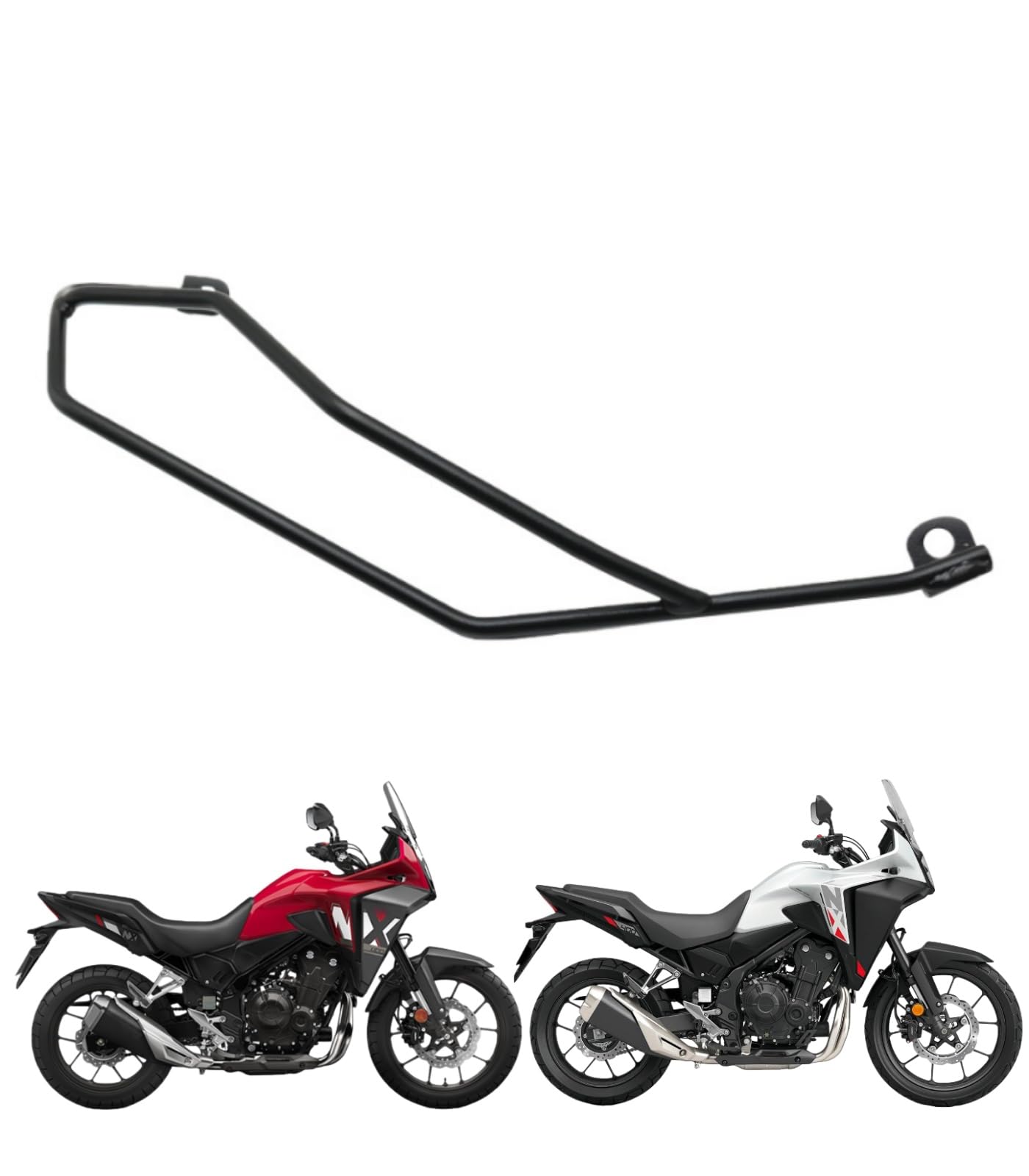 オートバイ 排気管ガード ホンダ NX400 NX500 2024~2025年 に対応 カスタムパーツ 火傷防止 転倒防止 マフラーバンパー 排気管プロテクター クラッシュバー エンジンガード 炭素鋼 取り付け簡単 -FOR NX 400 500 適用車種(ブラック) [並行輸入品] 6,241円