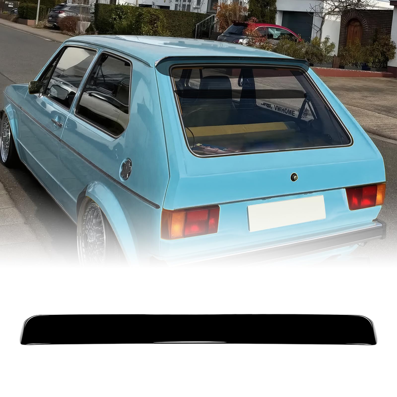 フォルクスワーゲンGolf1 MK1用リアルーフスポイラーウィング 9,496円