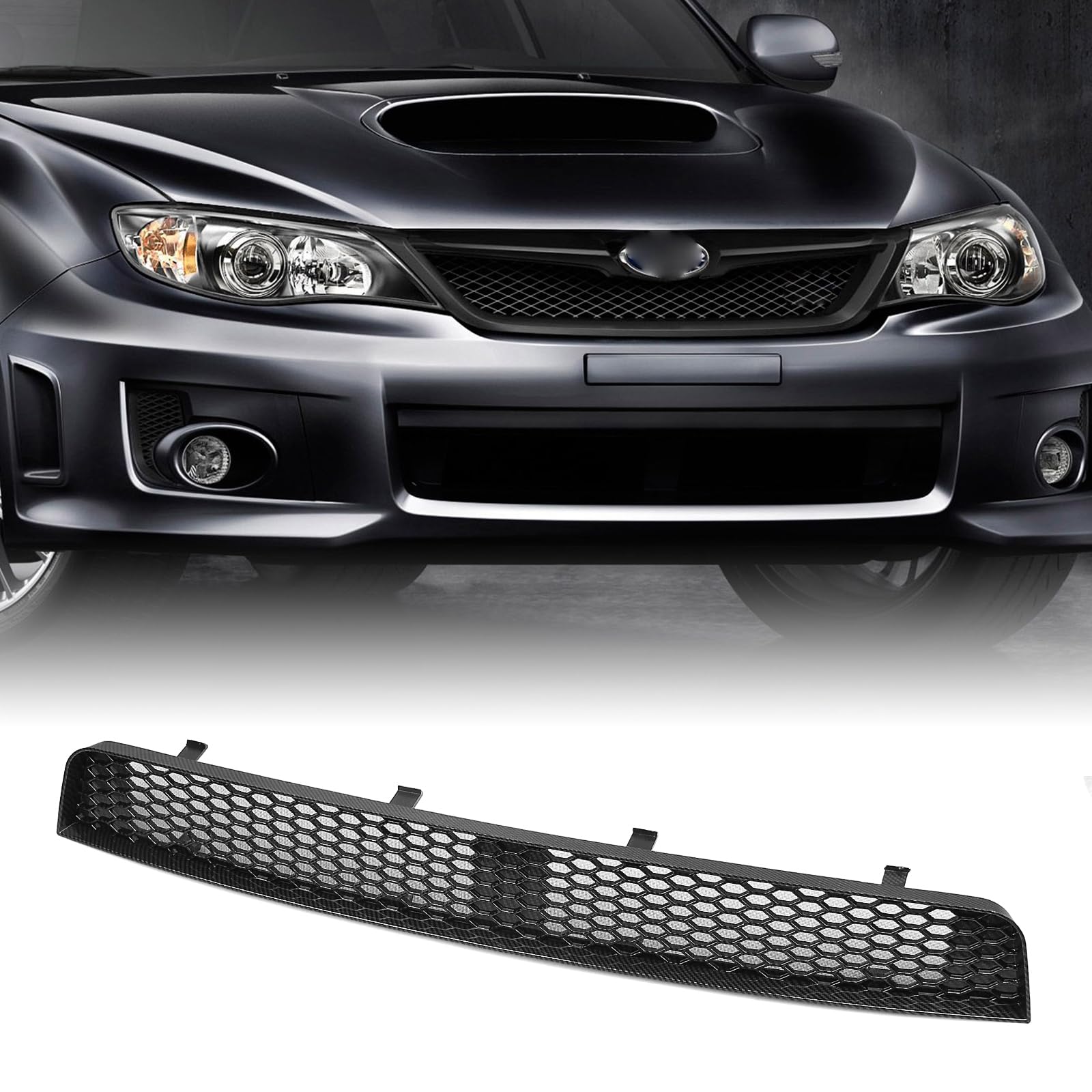 スバル インプレッサ 10.5th 2011-2014年モデル用車用下部バンパーグリル