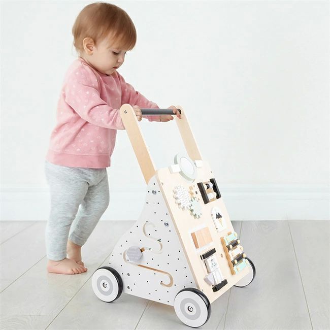 おすすめ 人気 おしゃれ かわいい ベビーウォーカー 遊べる 北欧 木のおもちゃ 玩具 知育 ベビー 木製 赤ちゃん 手押し車
