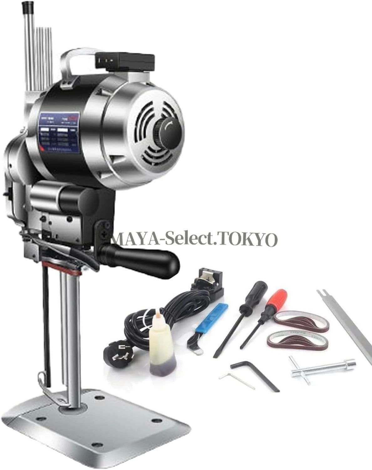 電動出どころ切り取る機 10in垂直方向ストレートナイフカッター 1100W高最終生産物 御勤め用御召しもの革紙切り取る 省間隔文字心積もり 8in6in相応う 工