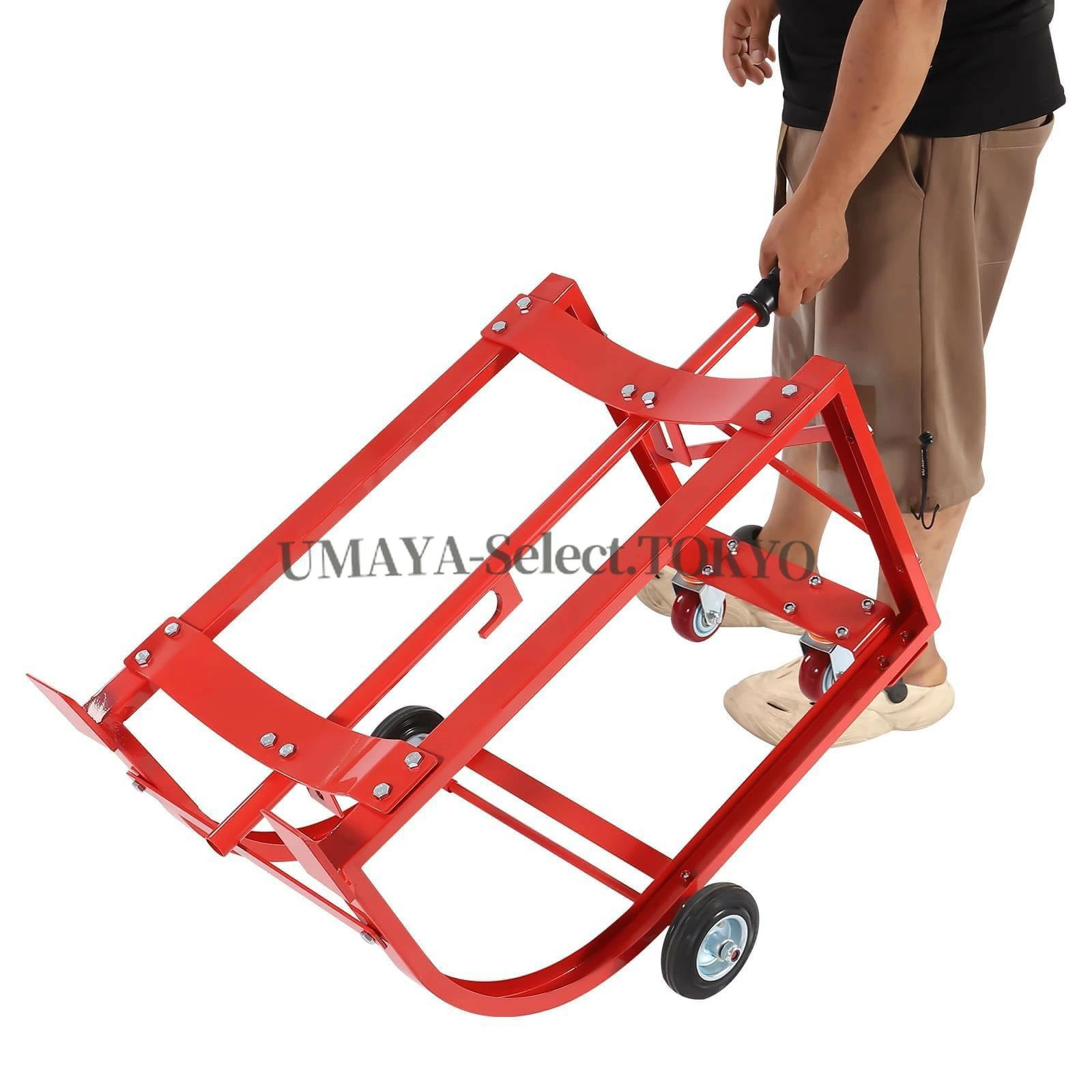 55gal ドラム缶ドーリー 600重量ポンド耐荷重 労働者階級遣りくちモビール式手押し車 油絵の具膜鳴楽器持ってくる用粘土弗 工業プラントバス発着場車宿り制作室