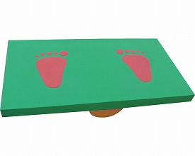一歩社 はじめしゃ 知育玩具 おもちゃ 安心バランスボード | 幼稚園 保育園 おもちゃ 施設向け 児童館 プレイルーム キッズルーム 遊具 知育 ゲーム 玩具 運動会 お遊戯 お楽しみ会 老人ホーム デイサービス 介護予防 けん玉 昔遊び 柔らかい 安全
