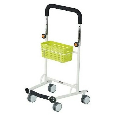 歩行車 歩行器 コンパクト おしゃれ 室内用歩行補助車 ピッコラ Piccola 6301-0030 ウィズ │ お年寄り 介護用品 室内 屋内 歩行補助 介護 老人 シルバー 歩行訓練 リハビリ 移動 軽量 軽い バスケット付き 小物入れ バンパー付き 傷つけ防止 高齢者