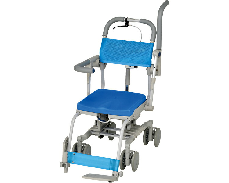 シャワーキャリー 入浴 車椅子 楽チル4輪自在SAL 穴無しシート RT011SAL ウチヱ|介護用品 高齢者 お年寄り 老人 病院 老人ホーム デイサービス 福祉施設 介護施設 入所 入院 風呂場|介護・生活雑貨のライフプラザ