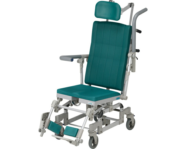 シャワーキャリー 入浴 車椅子 はいらーくチルト4輪自在 穴無しシート HR041 ウチヱ｜介護用品 高齢者 お年寄り 老人 病院 老人ホーム デイサービス 福祉施設 介護施設 入所 入院 風呂場｜介護・生活雑貨のライフプラザ