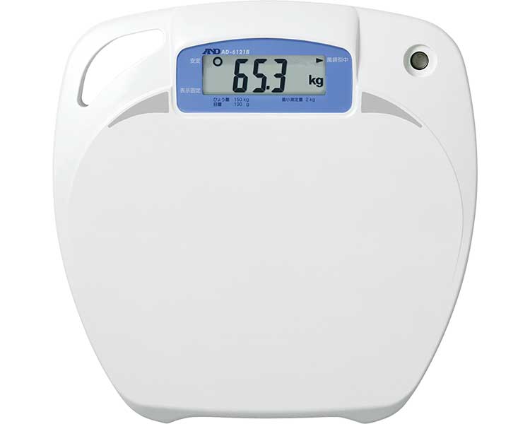 体量計 ベッドサイドスケール（検見品）（検見品） AD-6121B エー・アンド・デイ │ 思わしい管理すること 健全さ米突 体量 測る 位置づける 思わしい読み合わせる 持ち運べる 軽さ 薄型 パウダーコンパクト  日本製 国産 御勤め用 ホスピタル 高齢者養護ホーム デイサービス 授業時間 併設