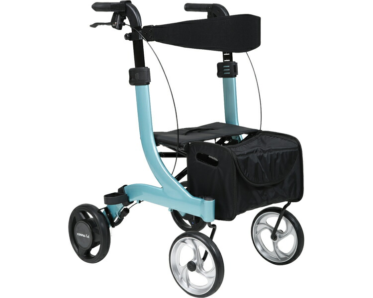 歩行車 介護 高齢者 おしゃれ Letitte Pastel（レチテパステル） 抑速ブレーキ KW-LPC-M カワムラサイクル │ 介護用品 手押し車 四輪 男性 女性 婦人 紳士 レディース メンズ お年寄り 老人 シニア 歩行サポート 歩行補助 カート｜介護・生活雑貨のライフプラザ