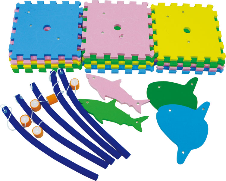 一歩社 いっしょに魚釣り 一歩| 幼稚園 保育園 手あそび 創立向け 小わっぱ館 プレイルーム キッズルーム 遊具 人並み外れた助けること教材 介護